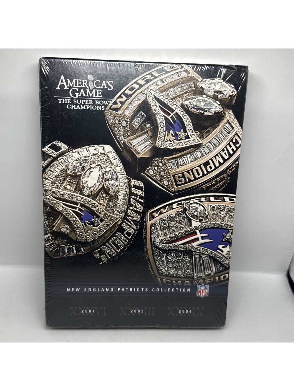 NFL Americas Game Super Bowl Champions New England Patriots DVD 2001 2003 2004